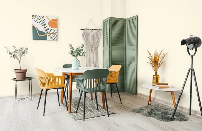 Jaki kolor pasuje do zielonych mebli? Odkryj idealne połączenia kolorów