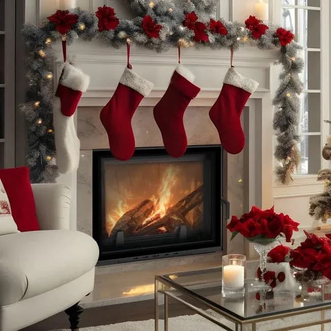 Jak udekorować kominek na Święta Bożego Narodzenia, by zachwycić gości